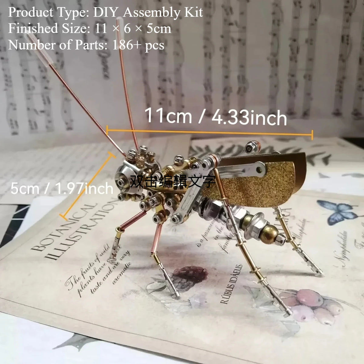 Steampunk Metal Insect Model Kit
