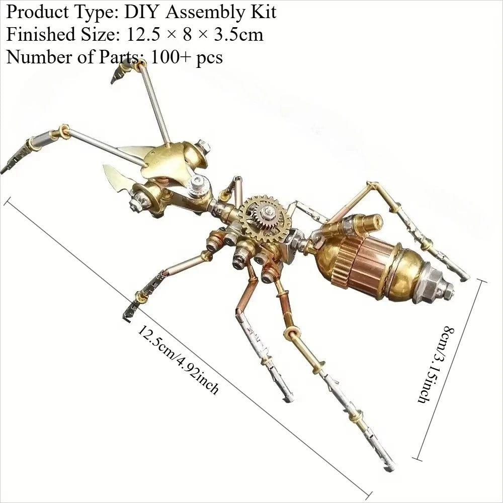 Steampunk Metal Insect Model Kit
