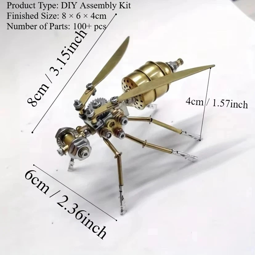Steampunk Metal Insect Model Kit